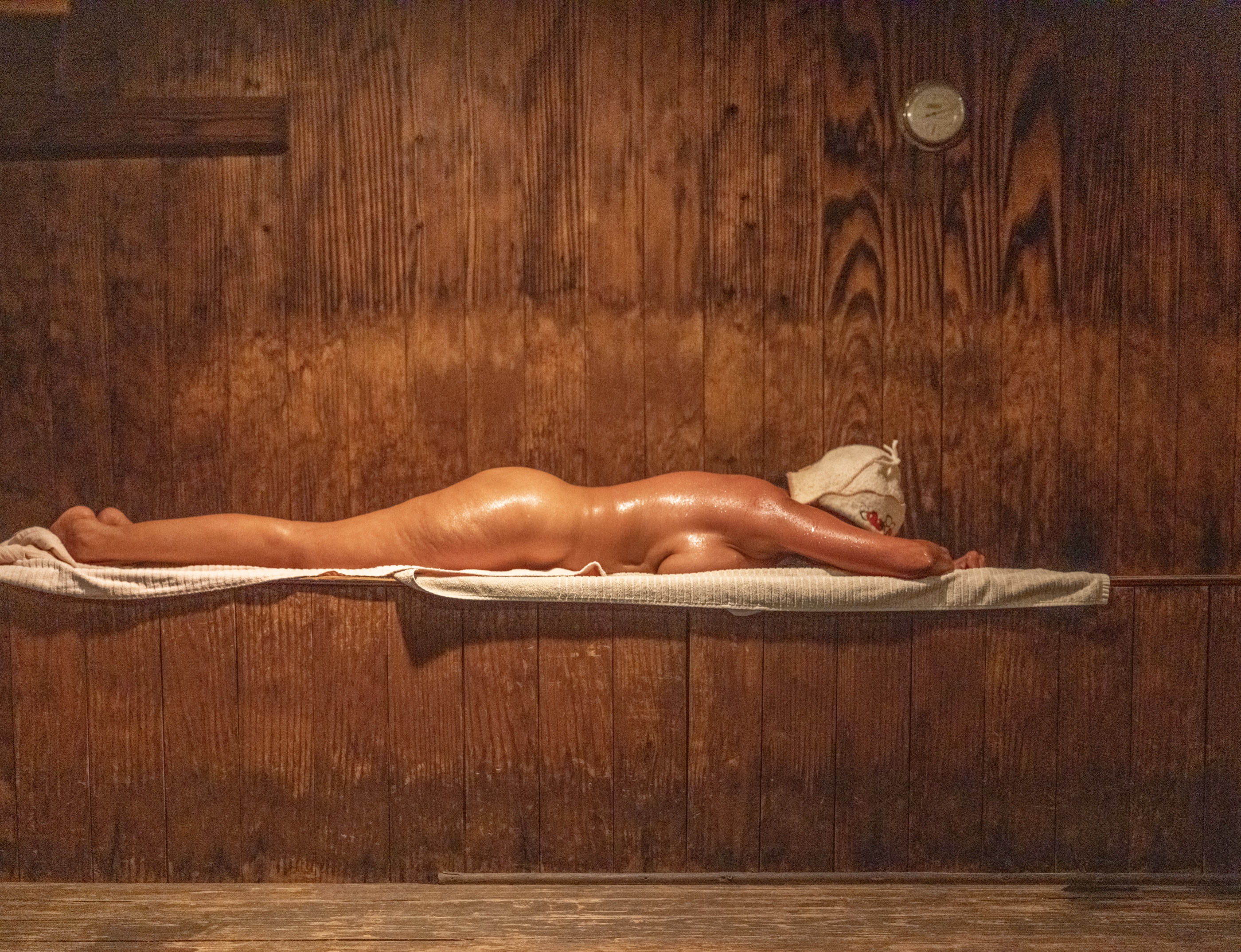 A sauna ritual inside the Russian Banya of Dallas